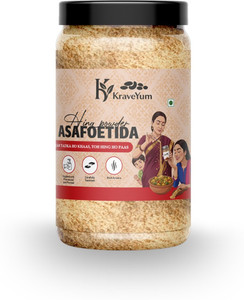 KraveYum Pure Hing Powder | Strong Aroma Asafoetida Spice | Heeng Powder for Tadka