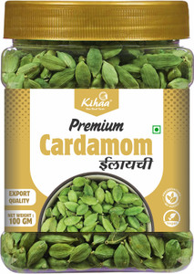 Kihaa Green Cardamom (Elaichi) | Export Quality | Whole Bold Pods | Natural, Vegan