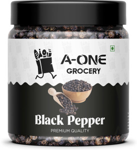 A-ONE GROCERY Natural Black Pepper|Whole Kali Mirch