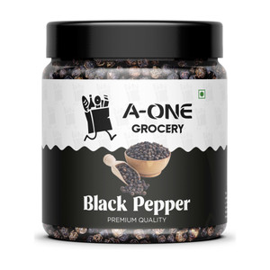 A-ONE GROCERY Natural Black Pepper|Whole Kali Mirch