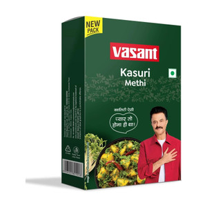VASANT Kasuri Methi (Dried Fenugreek Leaves) 100Gm | No added Colours, and Chemical