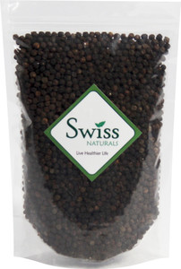 swiss naturals Whole Black Pepper/Black Peppercorn/Kali Mirch/GOL Morich/Kala Marich