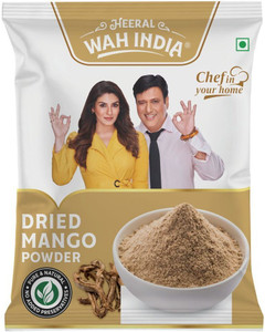 Heeral Wah India Complete Masale Premium Quality Amchur Powder/Dried Mango Powder -200gm