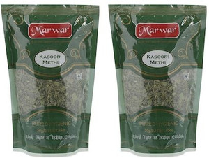 Marwar Premium Kasuri Methi, Dry Fenugreek Leaves(50g Each)