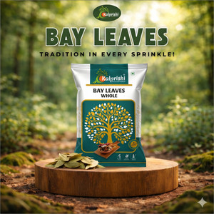 Kalprishi Bay Leaves (Tej Patta) Whole – Premium Natural Aromatic Spice for Cooking
