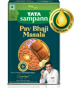 Tata Sampann Pav Bhaji Masala with Natural Oils, Rich Aroma & Flavour