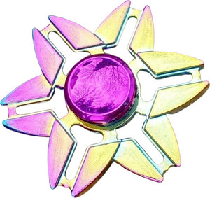 Bestie Toys Rainbow Fidget Spinner Toy All Metal Kids Adults Boys Girls
