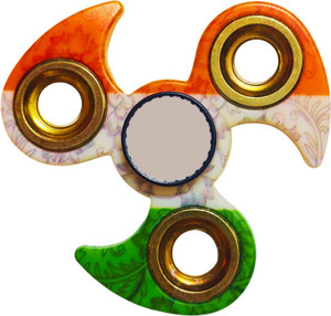 KARBD Tricolour Finger Toy Fidget Spinner Fingertip Gyro Wind Spinner
