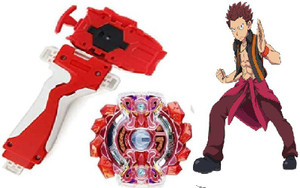 Bestie Toys Beyblade Busters Random booster B-67 Beyblade tornado gyro combat with Speed Launcher And handle