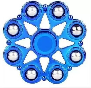3 Jokers 8 Point Ultra Speed Metal Fidget Spinner for Kids Toy (Pack of 1)