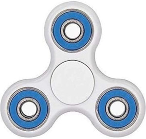 PREMSONS Premium Quality Fidget Spinner 608 Four Bearing Amazing Spin Time Tri Ultra Speed Hand Spin White Burgundy