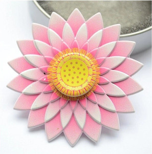 PREMSONS Fidget Spinner Toy high speed Alloy EDC Sun flower modelling hand Spinner