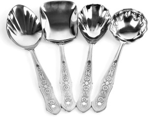 VOELT Royal Stainless Steel Serving Spoon Set Price in India Buy