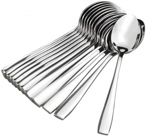Table Spoon Set T-KA108 Stainless Steel Medium Dinner/Table Spoon Stainless Steel Table ...