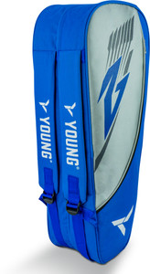 यंग R2 Pro Badminton Double Zipper Kitbag | Durable Polyester Fabric