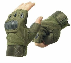 BREEMETIC Half Finger Gloves for Sports ,Cycling , Motorcycle Riding, Gym Gloves Gym & Fitness Gloves