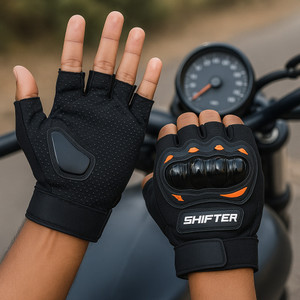 SHIFTER Half Gloves Bike Riding Hand Gloves - Image 6