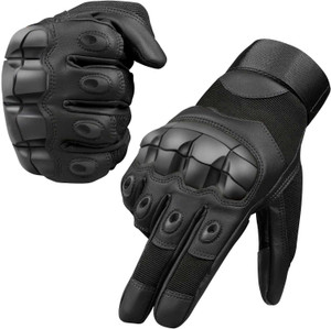 Adrenex by Flipkart Full Finger Tactical Gloves with Hard Knuckle Guard For Cycling & Bike Riding Gloves