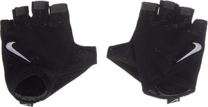 NIKE Women's Gym Fitness Gloves (Black/White) Gym & Fitness Gloves