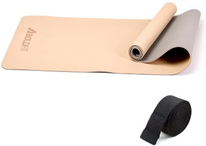 बोल्डफिट Yoga Mat for Men & Women - Durable Gym Mat for Floor Use & Sports ग्रे 6 mm योगा मैट