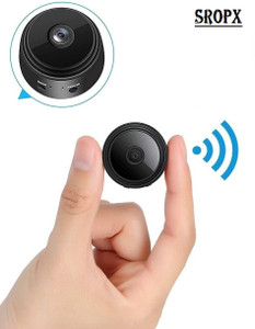SROPX MINI CAMERA SPY Wireless CCTV Wi-Fi Camera for Home with Mobile Connectivity , Night Vision Sports and Action Camera