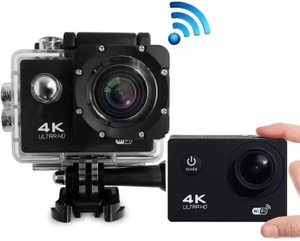 EILLS Gopro camera With Wide Angle Lens 4K camera Sports and Action Camera