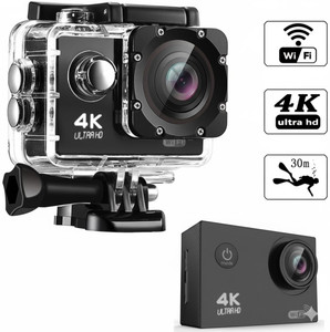 Zepto Professional Helmet 4k 16 MP Wifi 30M Waterproof Action Camera Sports Camera 4k Sports and Action Camera