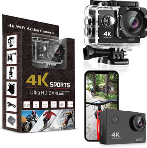 GOPROS BEST ACTION CAMERA 4K FOR VLOGGING INCLDES ACCESSORIES SMART FEATURE WATRPROOF Sports and Action Camera