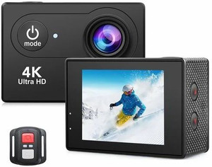 Rhobos HD Quality H9R Wi-Fi Waterproof Sports 4K Camera Ultra Hd 1080p, 16Mp,2 Inch LCD Display Sports and Action Camera