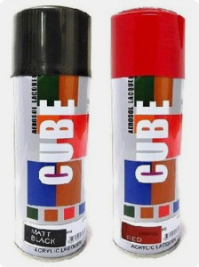 ABC Multipurpose Spray Paint 400ml Black and Red - Image 6