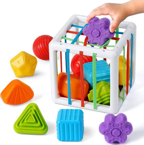STOFFIER GARTEN Shape Sorter Baby Toys Educational Learning Toys