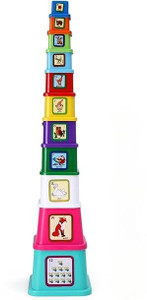 TOYXIITY MALL Stacking Tower Stacking Toys for Toddlers and Kids ...