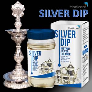 SILVER DIP Instant Silver Cleaner Sparkling Clean Silver Without Silver Loss 300ML Stain Remover