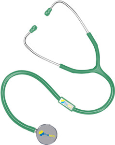 Firstmed Dual Head Stethoscope for Doctors and Students Chest Piece Anodizing Aluminium, Dual Frequency Stethoscope