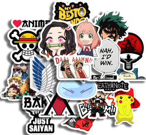 MOMENTPRINTS 5cm 30Pcs Anime Vinyl Stickers - Image 6