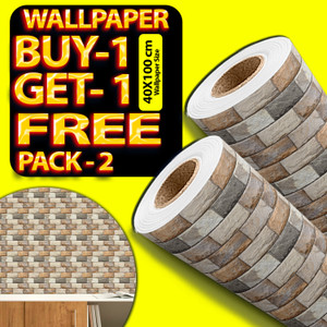 WallDaddy 200 cm x 40 cm Waterproof Decorative Vinyl Wallpaper
