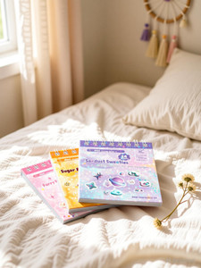 Jaravik 9 cm Mini stickers book Removable Sticker