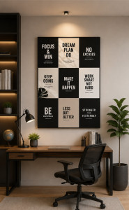 stickervilla 40 cm Motivational Quote Stickers Set of 8 Pack of 8 - Image 6