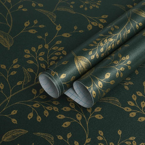 FOKRIM Decorative Green Wallpaper