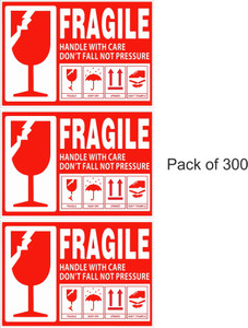 Page Stickers Rgp RGP Online 10 cm Fragile Stickers Self Adhesive Warning Labels for ...