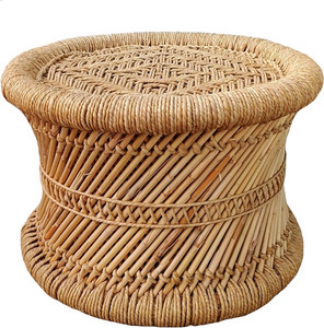 Bhavishya Sada Muddi Stool, Chair For Living Room Round Shape Wooden Stool For Garden Outdoor & Cafeteria Stool