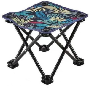 Deoxys Folding Stool Portable Camping Stool, Camping Stools Foldable Outdoor & Cafeteria Stool