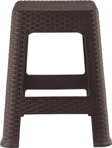 KUBER INDUSTRIES Multiuses Strong, Lightweight Plastic Sitting Stool for Indoor/Outdoor Use | Outdoor & Cafeteria Stool