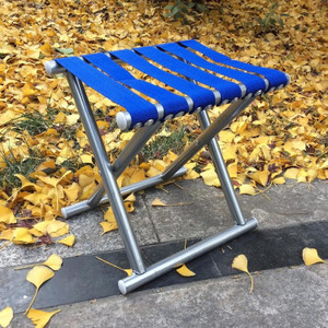 divinezon Heavy Duty Outdoor Portable Folding Stool Hold Up to 100 Kg Outdoor & Cafeteria Stool
