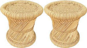 Bhavishya Sada Mudda Stool, Chair For Living Room Round Shape Wooden Stool For Garden Outdoor & Cafeteria Stool