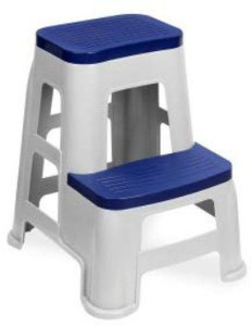 Nilkamal Strong & Durable Step Stool STL 31|Stool for Living Room,Bed Room,Kitchen,Office Living & Bedroom Stool