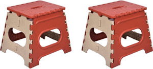 Omniversal 12 Inches Super Strong Folding Stool for Adults and Kids, Kitchen Stepping Stool Stool