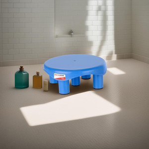 ACTIONWARE Bathroom Stool for Bathing | Senior Citizen | Patla for Toilet | Stool