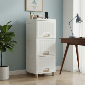 MAXTID Layer Foldable Cabinet Wardrobe Organizer Plastic Free Standing Cabinet