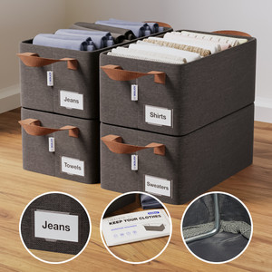 BOXJOY Shelf Organizers